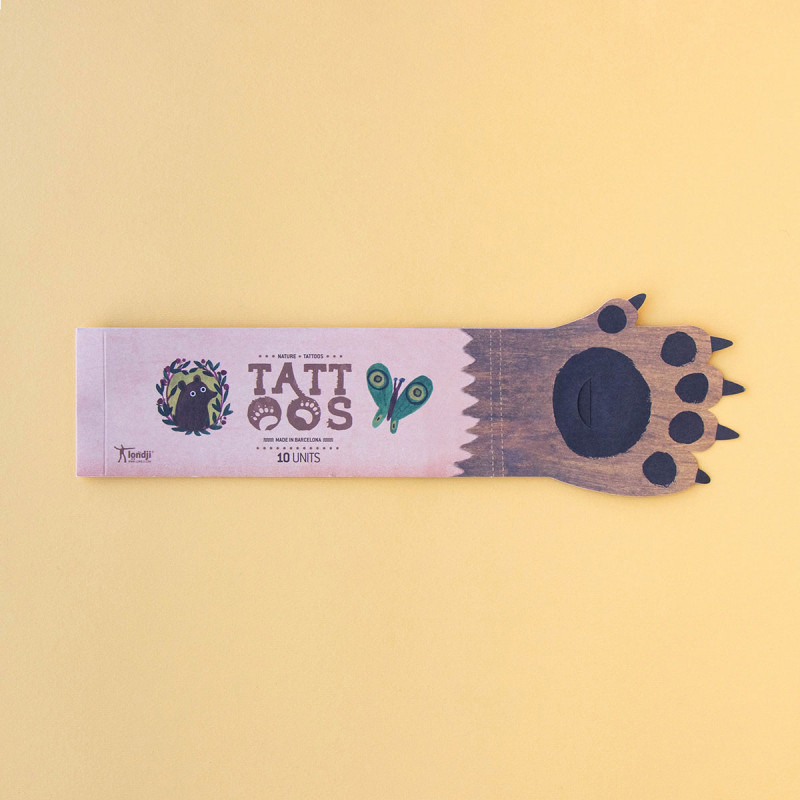 10 calcomanias infantiles de naturaleza